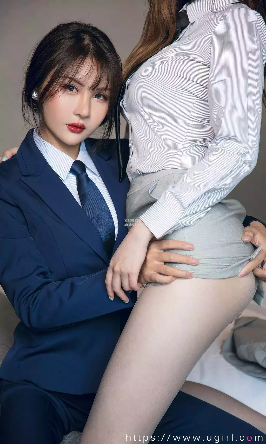 [Ugirls爱油物] 2024.07.07 No.2865 双生恋人 尹菲&betty 美女头像真人清新高清图片-丽图社