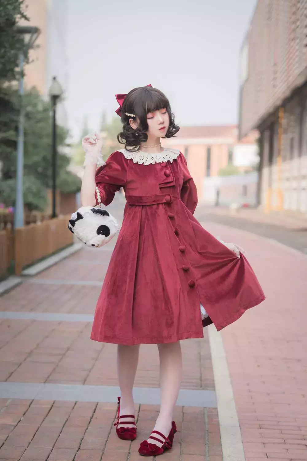 No.077-洛丽塔 影 [9P] 时尚美女写真壁纸图片照-丽图社