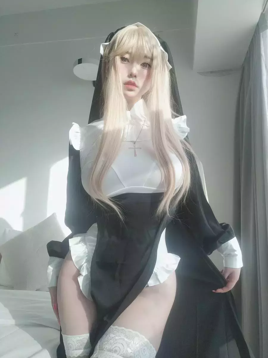 No.018-修女 [80P] 超高清国内美女模特精选套图-丽图社