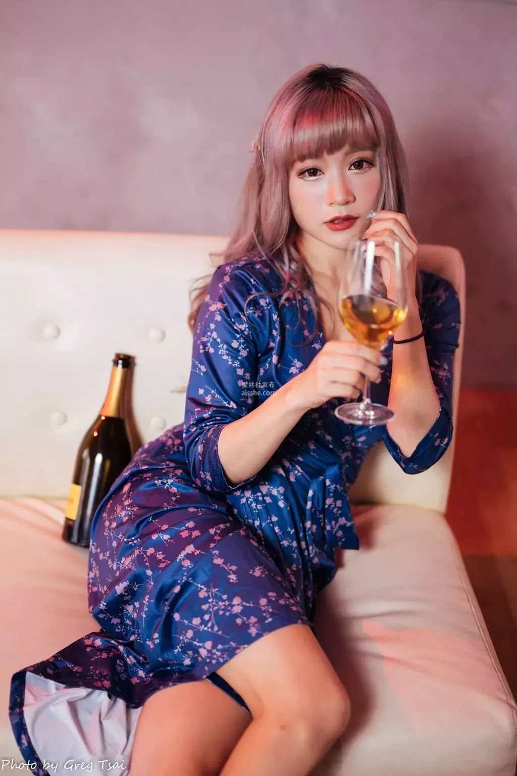 精选模拍作品 NO.261 郑凯云 高衩长裙凉高 街拍超短裙-丽图社