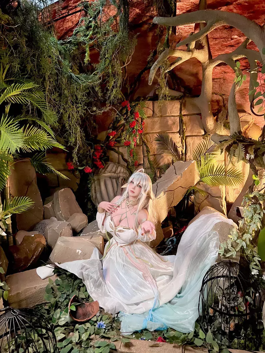 No.017 – 原神 纳西妲 [9P] 美女图片写真套图合集-丽图社