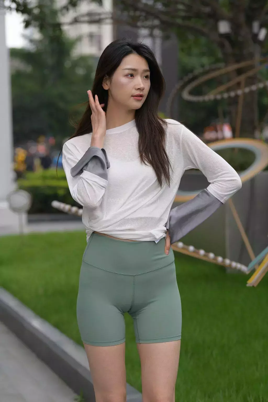 精选街拍作品 NO.1273 姓感街拍 明天520 8 街拍真实-丽图社