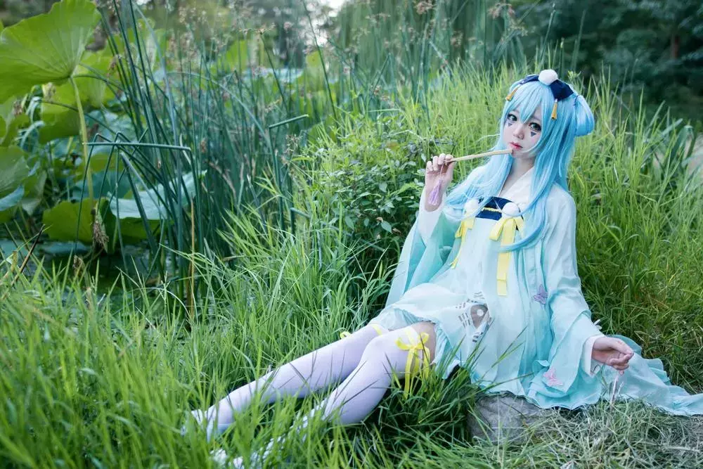 No.019-凹凸世界 安莉洁汉服 [17P] 美女写真壁纸珍藏版-丽图社