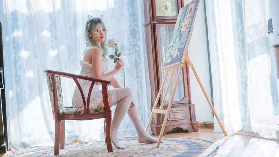 No.003-复古 [27P] 甜美可爱!少女小清新写真精选-丽图社