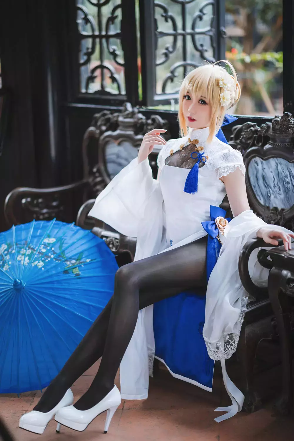 No.001-saber旗袍 [28P] 甜美女孩的时尚秘籍-丽图社