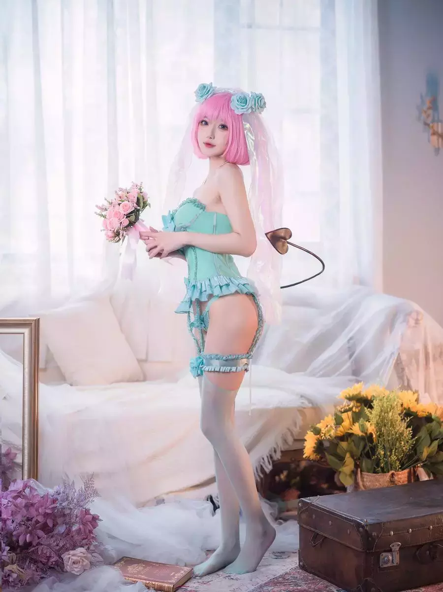 No.083 – 梦梦 婚纱内衣 [33P] 国内艺体美女拍唯美写真-丽图社