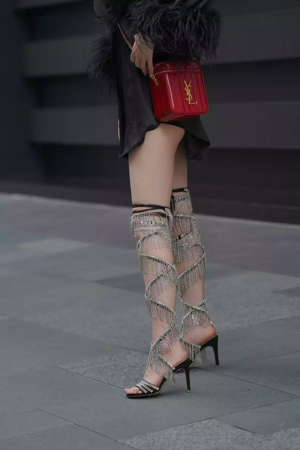 精选街拍作品 NO.2184 行走的荷尔蒙2 街拍紧身裤-丽图社