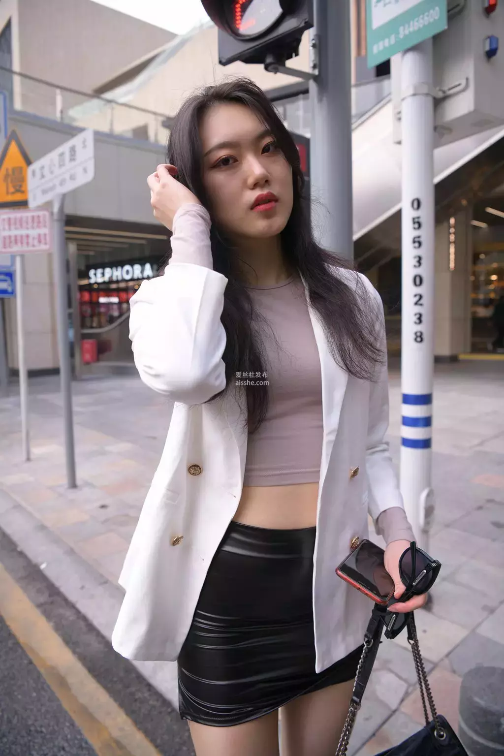 魔镜街拍 NO.099 魂魂街拍作品 那个女人 1 -4 高清街拍漂亮美女组图-丽图社