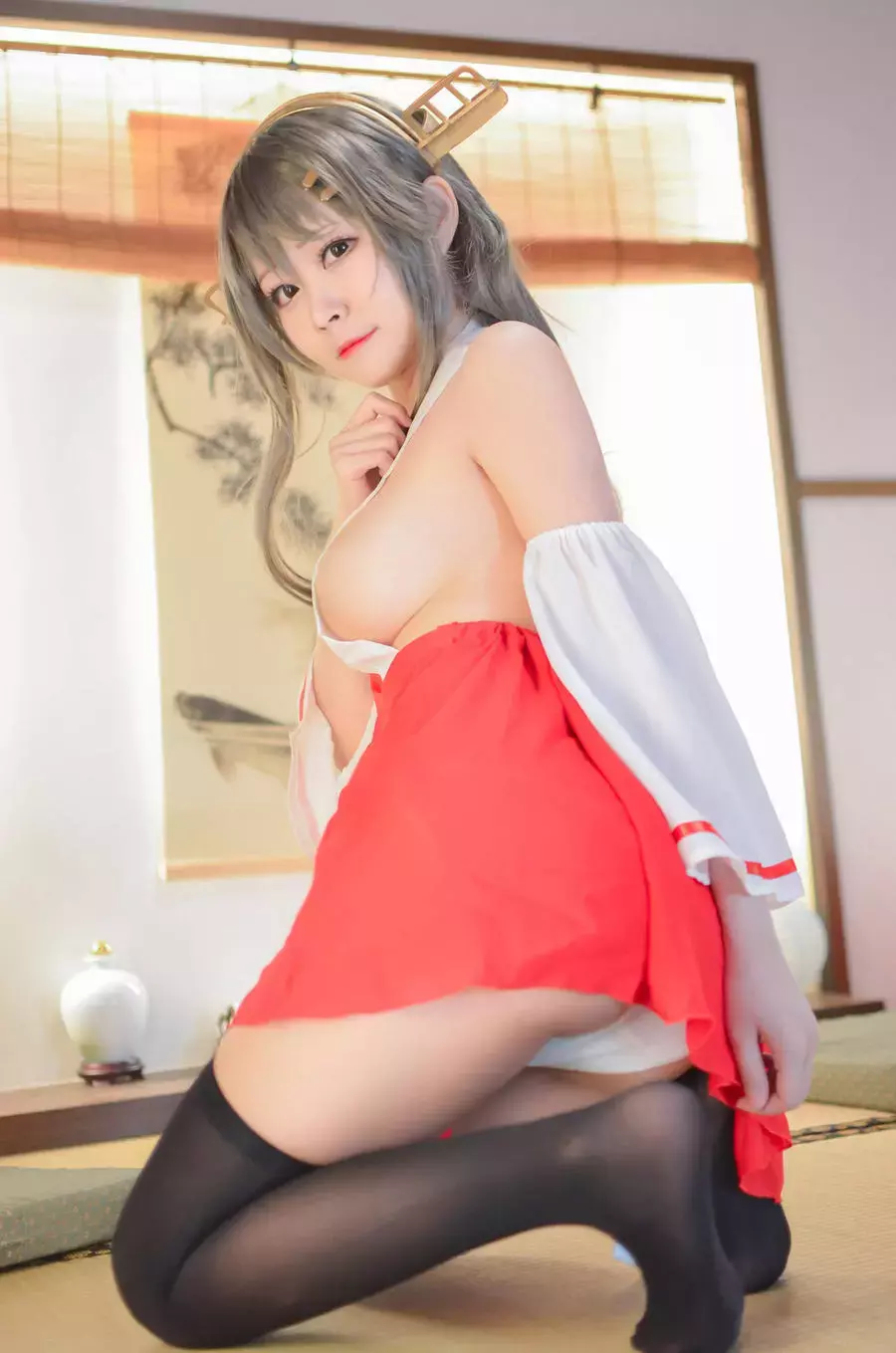 No.002-艦これ はるな Haruna – Tier.4 [15P] 好看的性感美女套图-丽图社