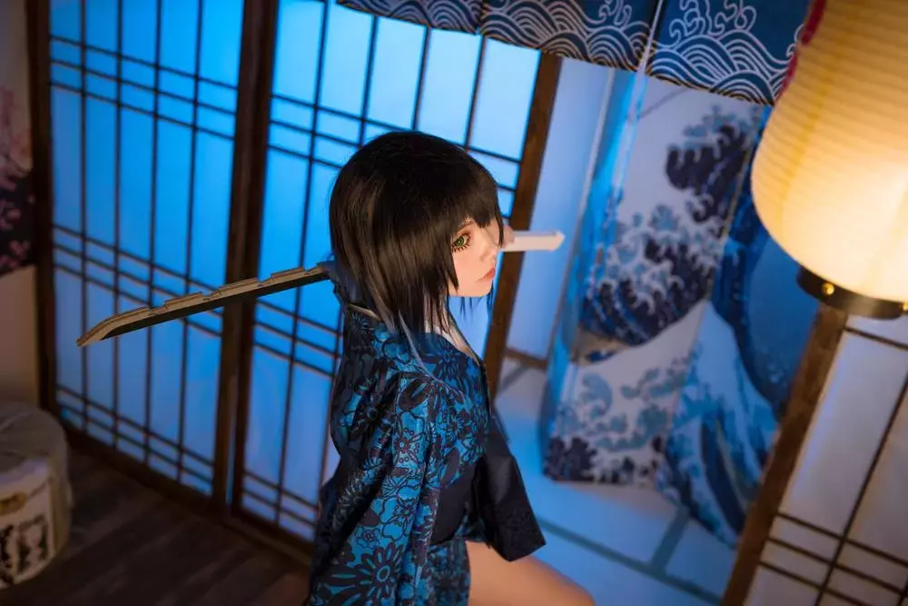 No.036-鬼灭之刃 嘴平伊之助 [9P] 极品火辣爆炸身材美女高清壁纸-丽图社