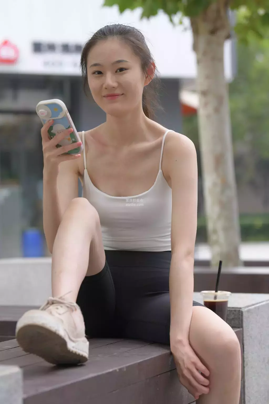 精选街拍作品 NO.2078 清秀的女孩5 摄影街拍-丽图社