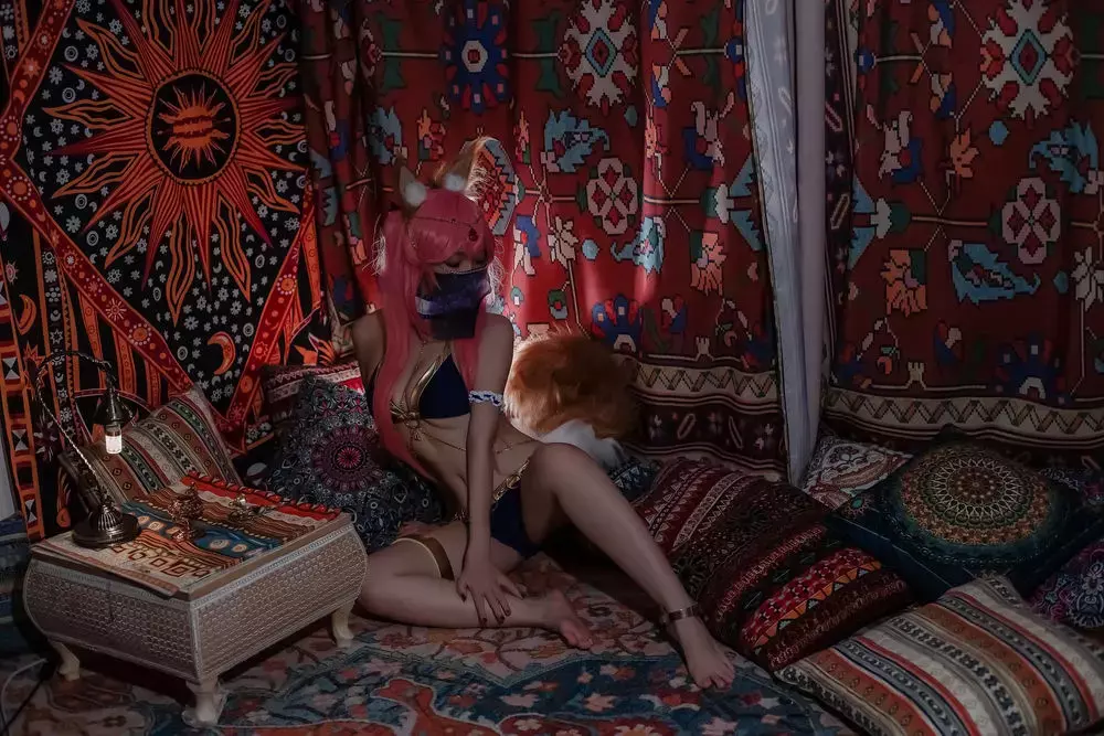 No.087-玉藻前舞娘 [22P] 清新熟女写真图 美女写真图-丽图社