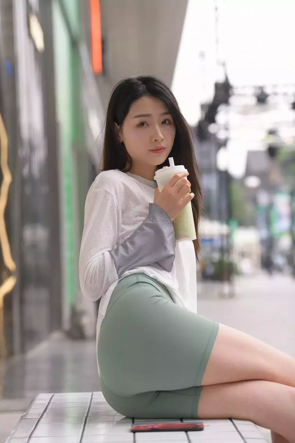 精选街拍作品 NO.1268 姓感街拍 明天520 3 美女舞蹈艺术写真模特-丽图社