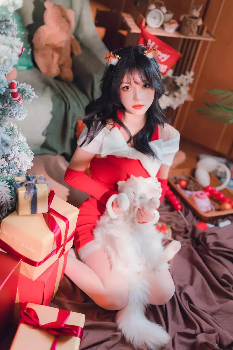 No.033-2022圣诞 [30P] 超高清国内美女模特精选套图-丽图社