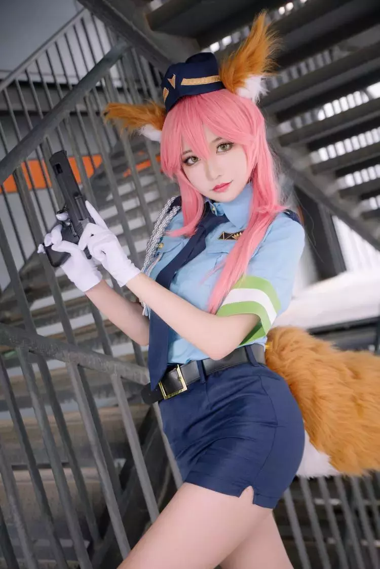 No.011-FATE 玉藻前制服 [9P] 制服丝袜美女套图-丽图社