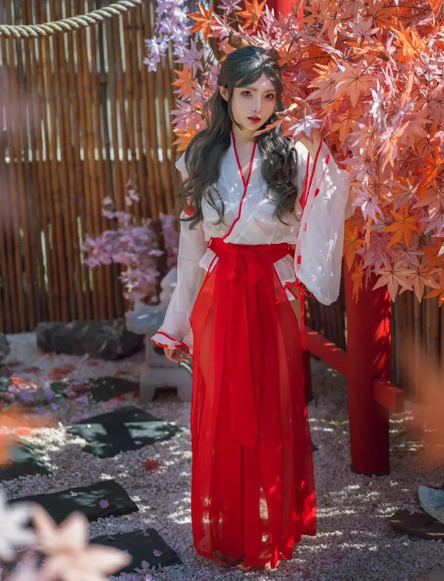 No.106 – 汤池巫女 [53P 1V] 美女壁纸 谁不爱身材好的小姐姐-丽图社