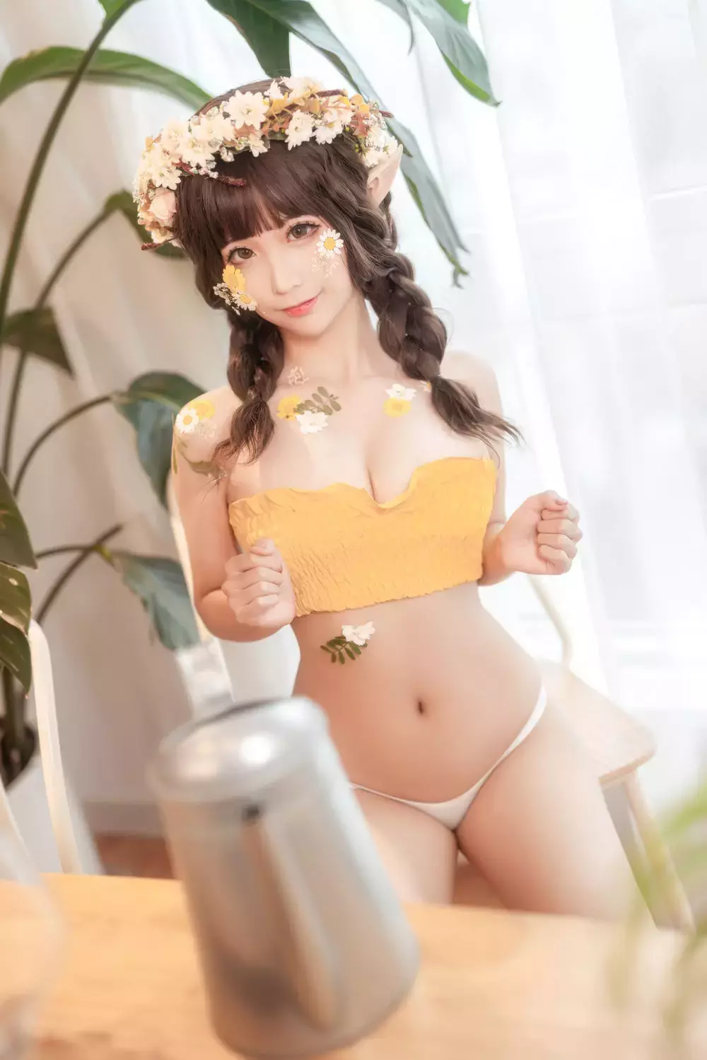 No.122-《尖耳国度》花精灵 [40P] 极品火辣爆炸身材美女高清壁纸-丽图社