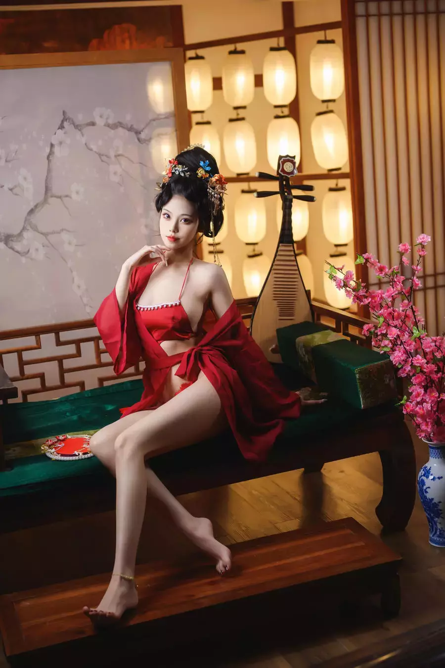 No.097-唐宫夜宴 [61P 1V] 国内艺体美女拍唯美写真-丽图社