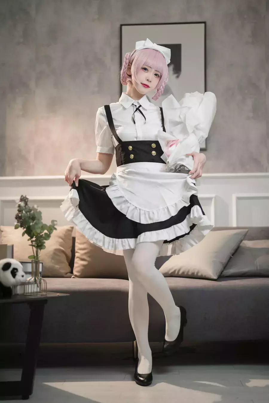 No.001-ANIME 七草荠原皮+女仆 [37P] 美女写真套图素材照片-丽图社