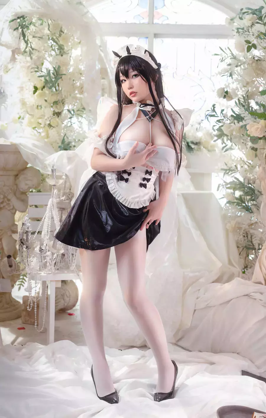 No.003-不挠女仆 [12P] 气质美女妩媚写真-丽图社