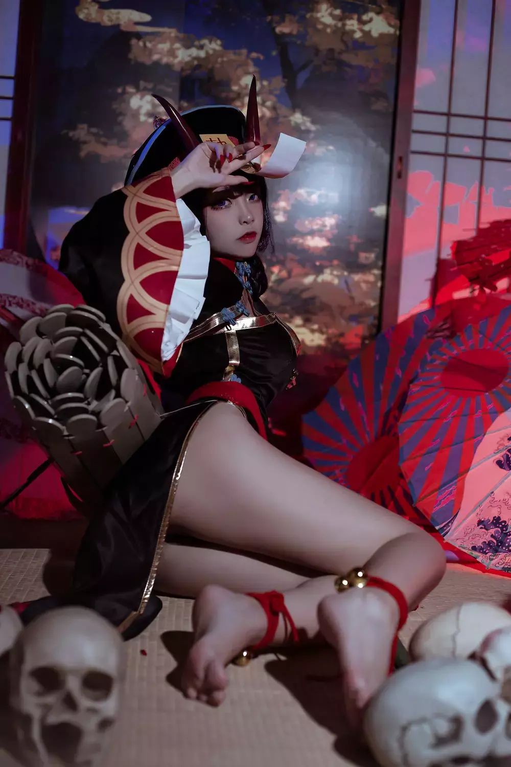 No.100-酒吞僵尸童子 [21P] 清新熟女写真图 美女写真图-丽图社