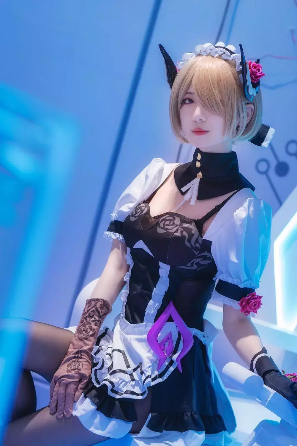 No.008-为您效命，舰长大人 [9P] 美女组图图片-丽图社