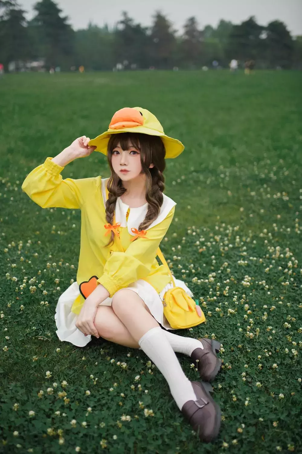 No.038-和平精英 夏日穿搭小黄鸭 [9P] 高清4K全面屏手机壁纸-丽图社