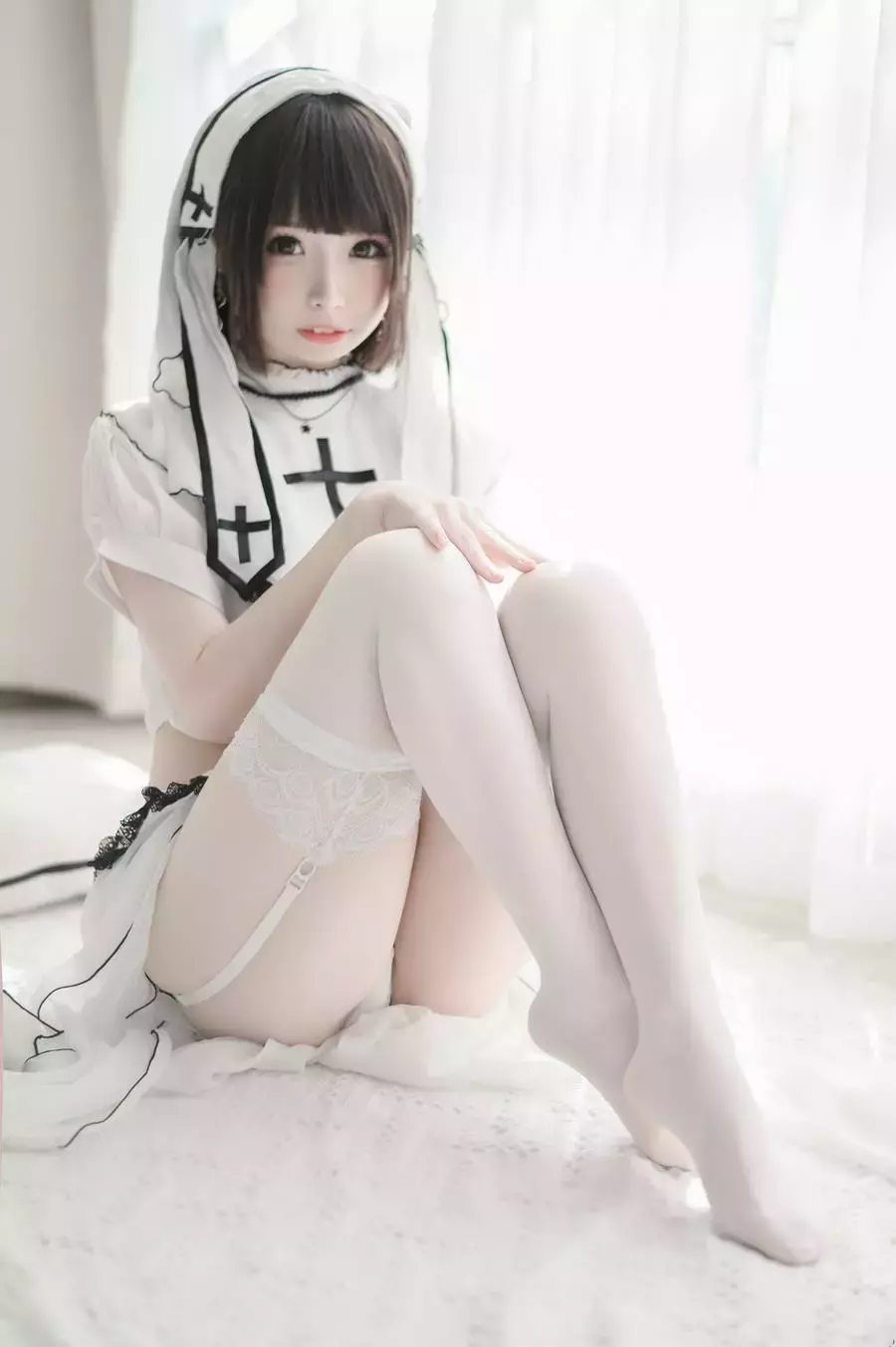 No.003-修女 [49P] 高清美女写真壁纸文案图片-丽图社