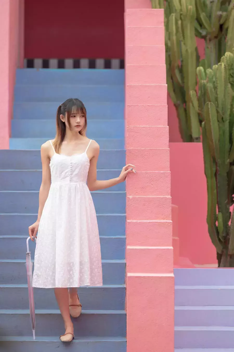 No.073-彩色迷宫 [31P] 高颜值好身材美女壁纸高清好看-丽图社