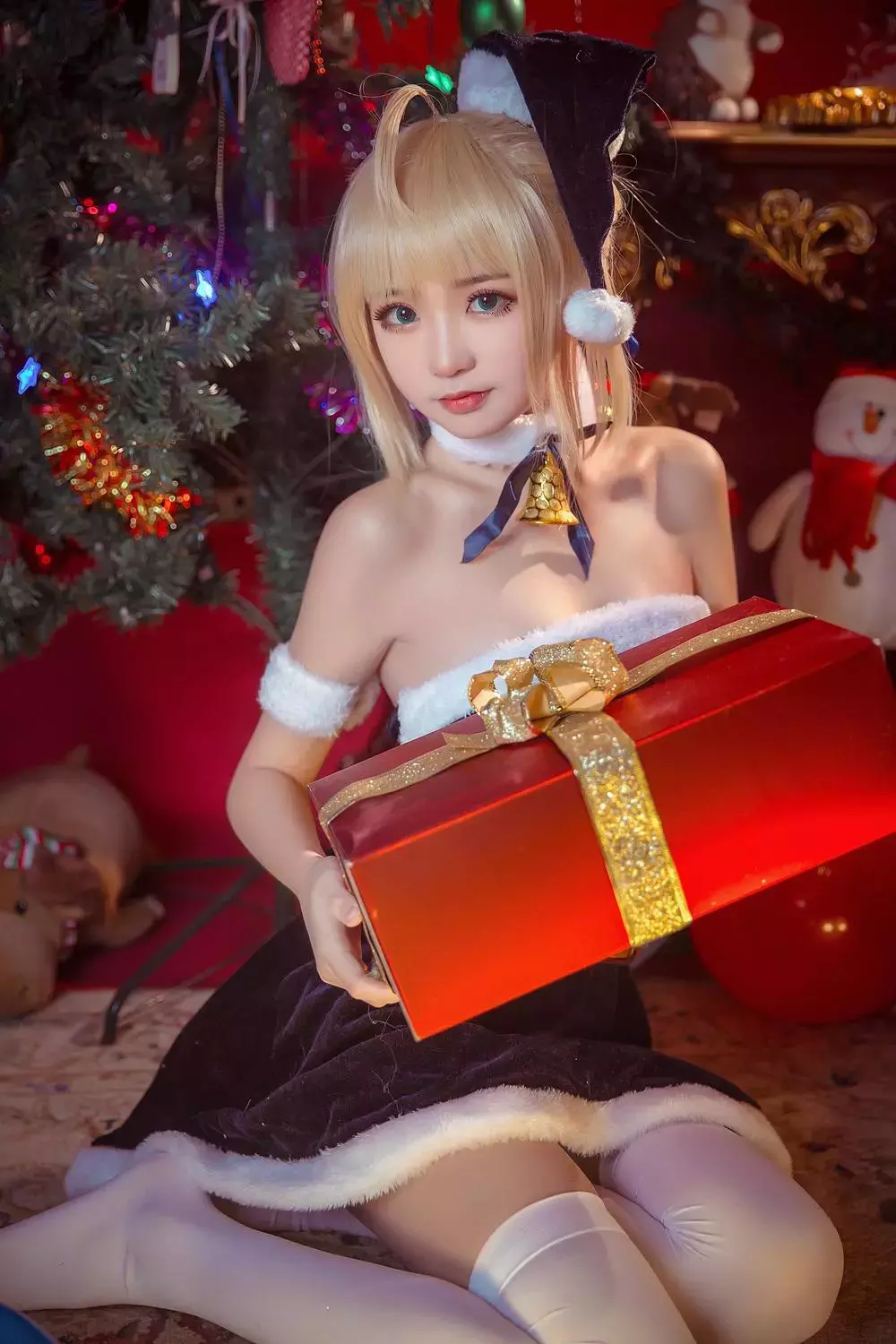 No.015-阿尔托莉雅 圣诞贺图 [16P] 性感迷人美女写真-丽图社