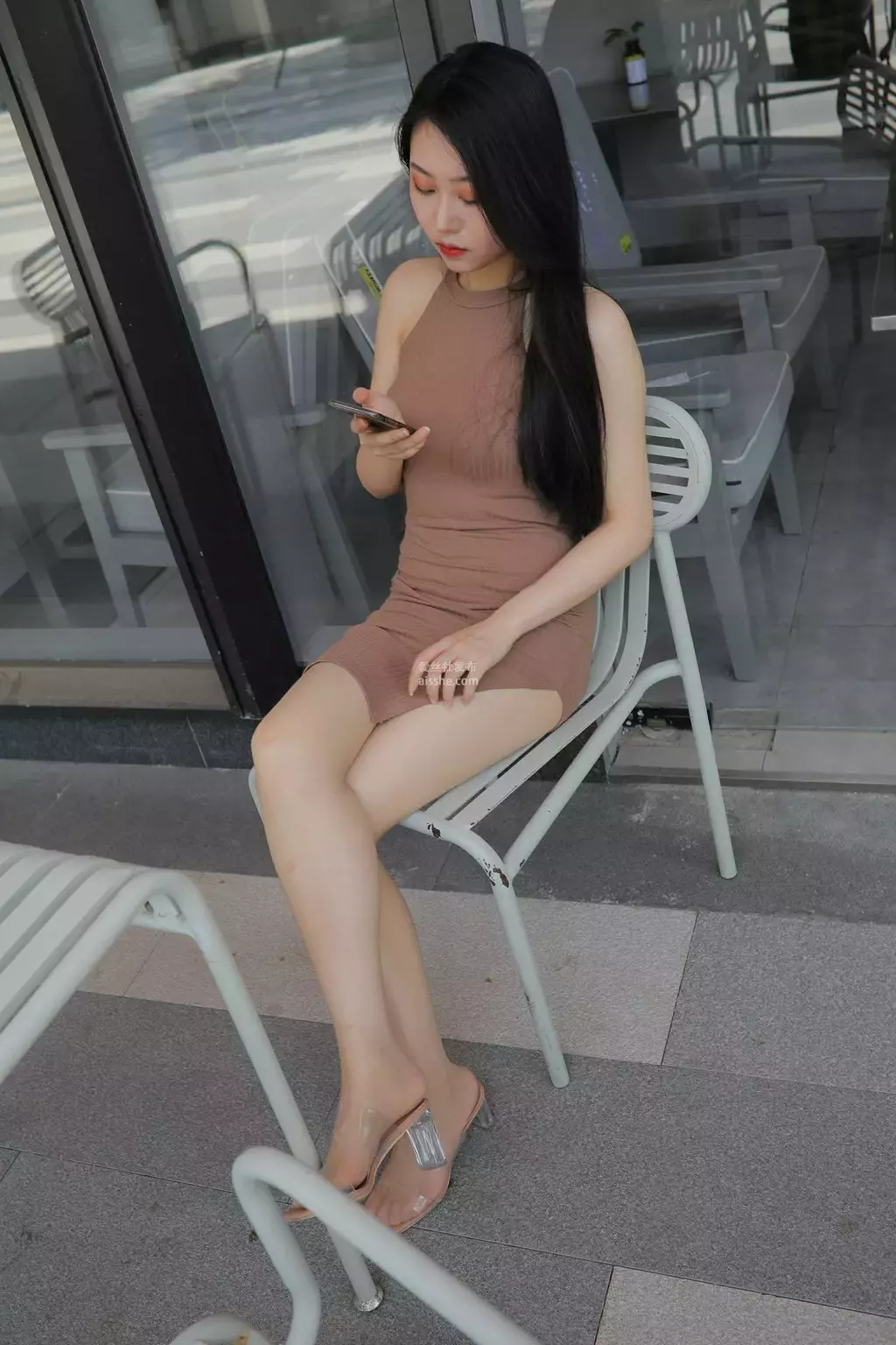 魔镜街拍 NO.114 凯恩街拍作品 搭讪包臀裙美女 -4 美女舞蹈艺术写真模特-丽图社