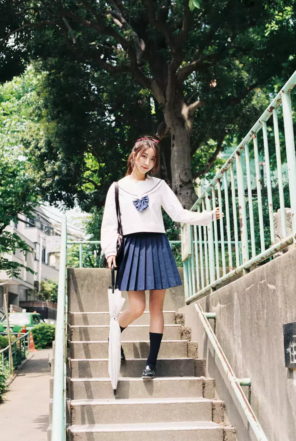 No.030-单马尾制服 [31P] 清秀自然美女头像图片-丽图社