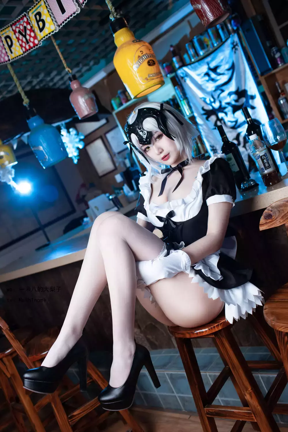 No.002-黑贞GK手办女仆 [29P] 甜美女孩写真图集-丽图社