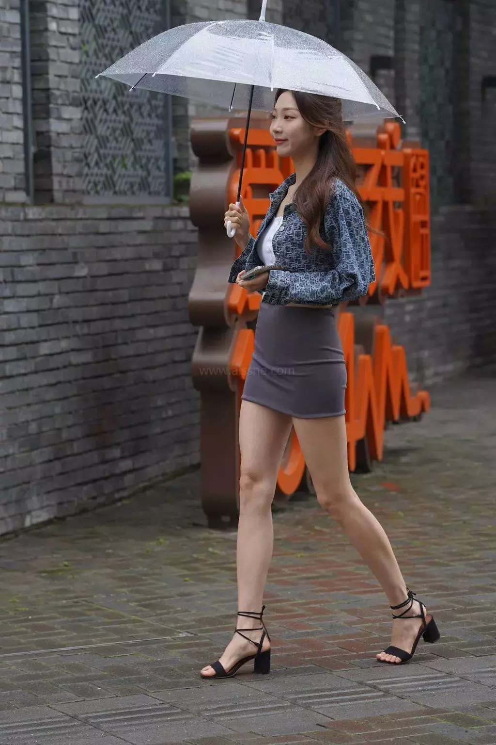 精选街拍作品 NO.1181 长腿美女9 街拍美术馆-丽图社