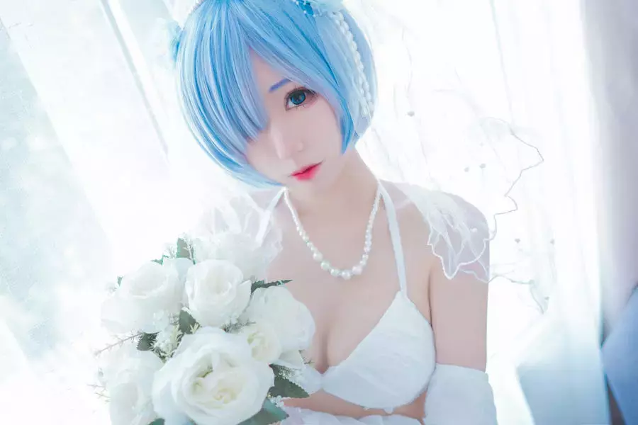 No.024 – 雷姆 内衣花嫁 [42P] 甜美女孩的时尚秘籍-丽图社