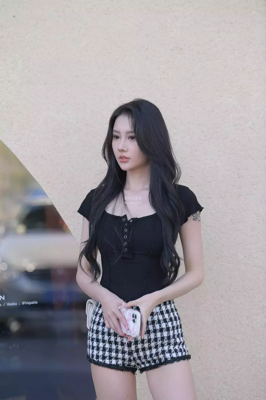 精选街拍作品 NO.1460 不想迟到的女孩2 街拍跟屁虫-丽图社