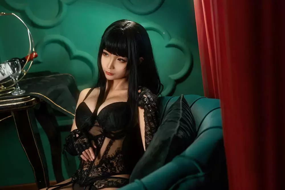 No.167-沫沫真爱版 黑内衣 [40P] 气质女孩的时尚之旅-丽图社