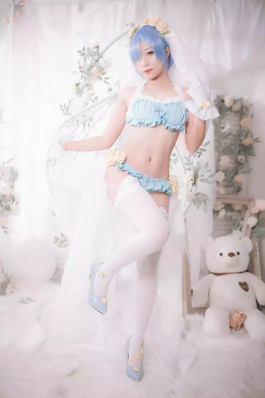 No.026 – 蕾姆 [15P] 又纯又欲心动型小姐姐-丽图社