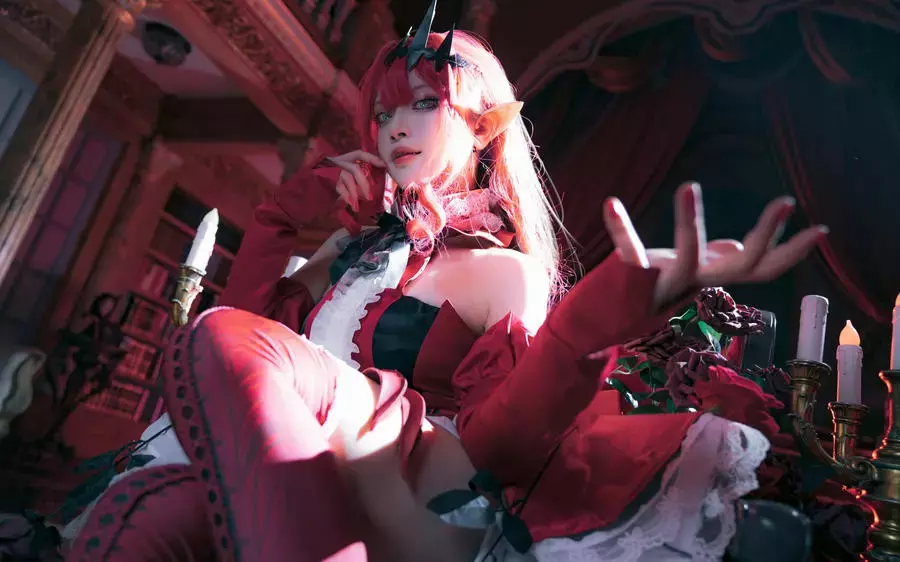 No.009 – 妖精骑士 崔斯坦 [12P] 氧气美女 雪肌如玉 楚楚动人写真-丽图社