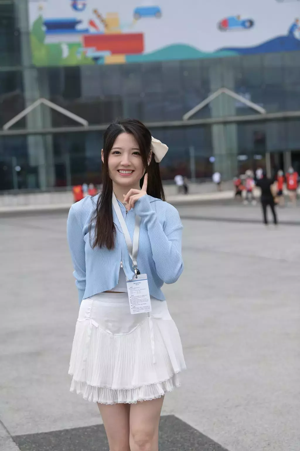 精选街拍作品 NO.2520 清甜白裙美女 街拍收藏大师-丽图社