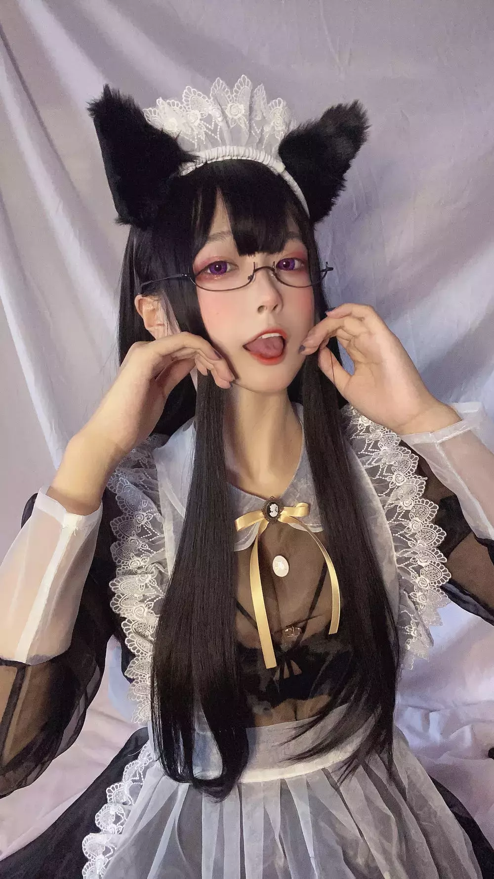 No.004-透明女仆 [40P 6V] 美女好身材壁纸高清图片-丽图社