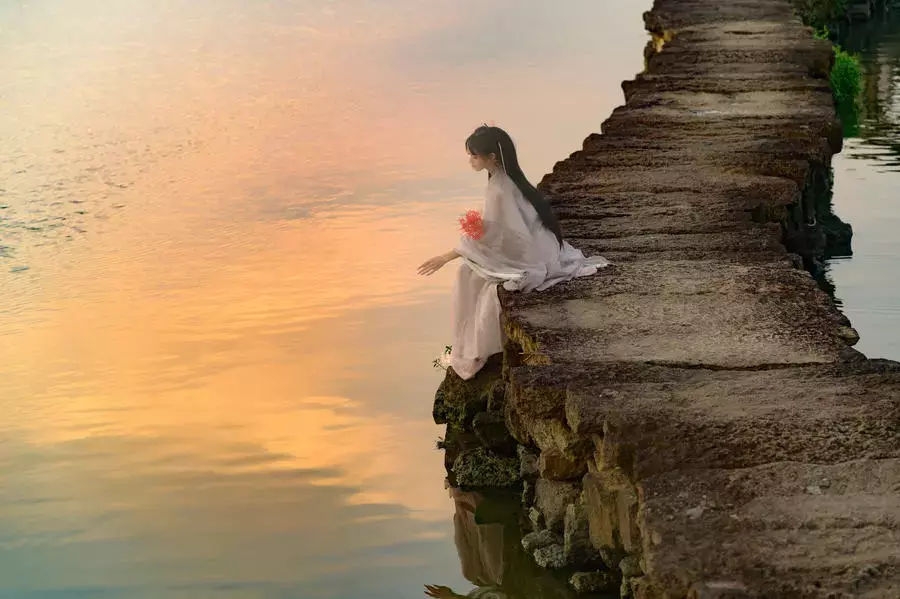 No.086-暮空照水 [31P] 清新熟女写真图 美女写真图-丽图社