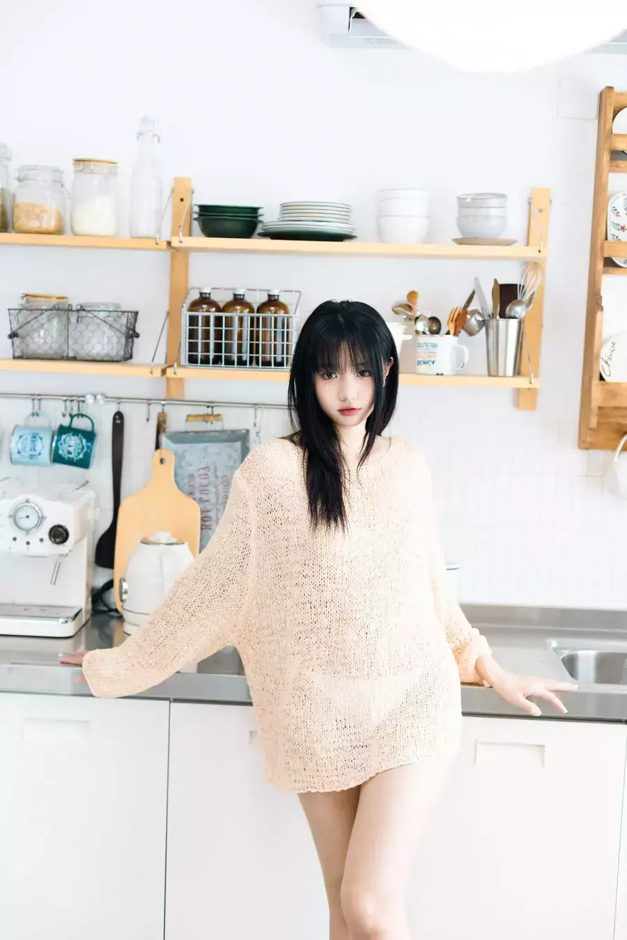 No.046 – 半糖下午茶 [30P] 多样百变女孩的时尚穿搭照片-丽图社