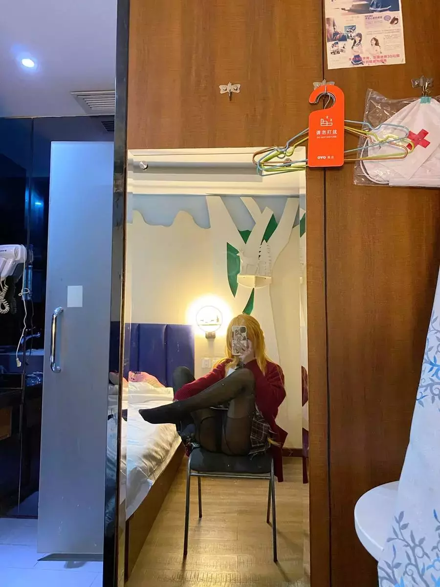 No.013-金毛不良JK [42P 5V] 压箱底的高清美女壁纸-丽图社