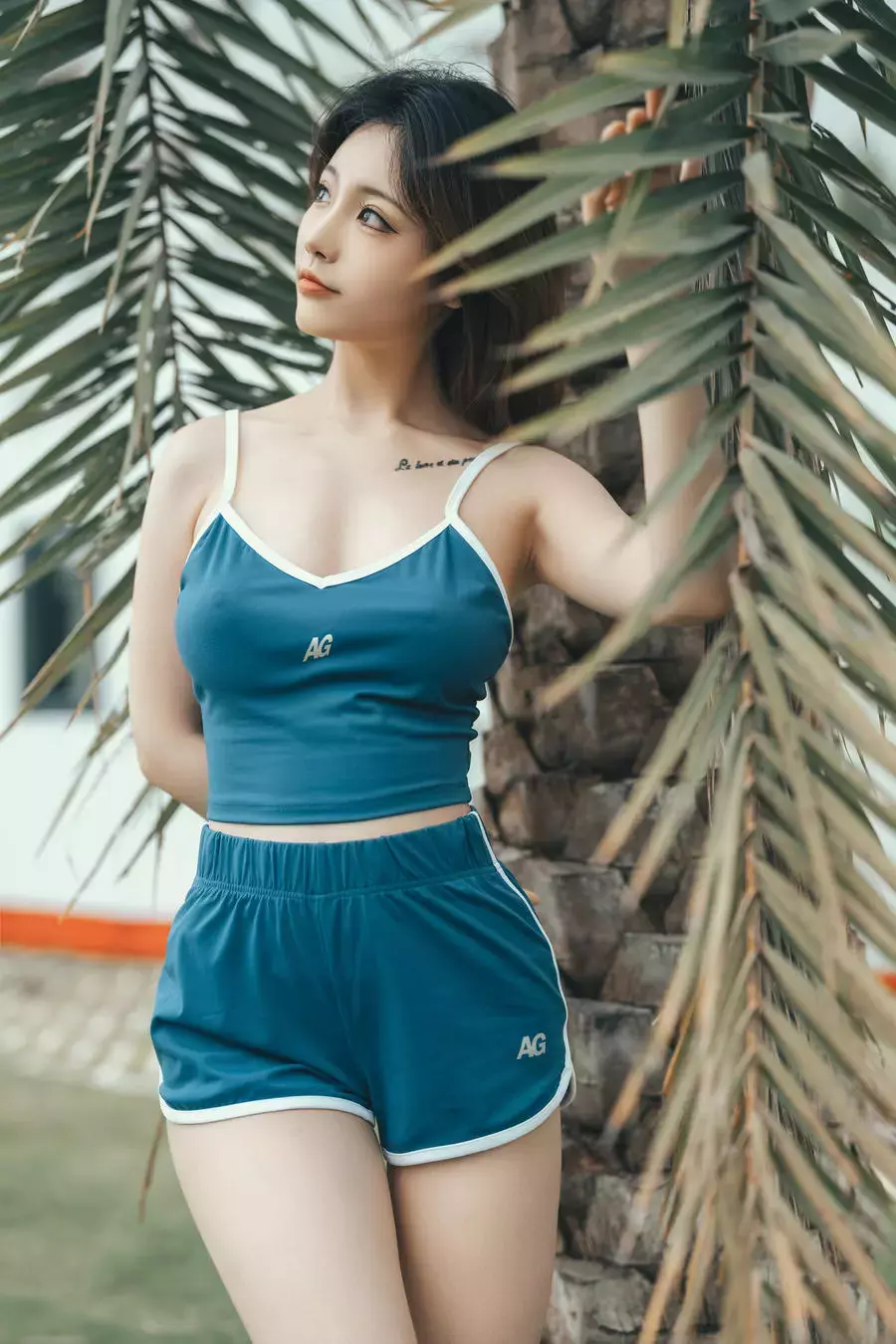 No.009-晨跑 [44P] 美若天仙的少女写真-丽图社