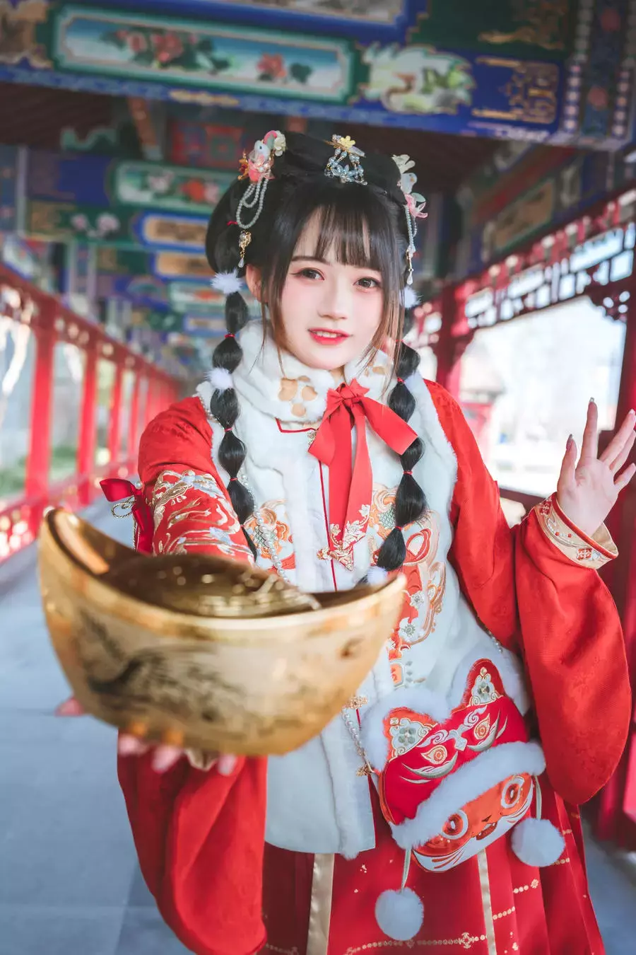 No.024-可爱新年 [26P] 写真美女高清壁纸-丽图社