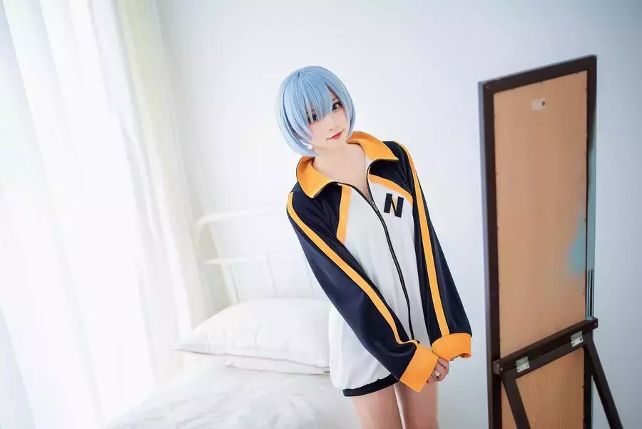 No.050-蕾姆运动服 [18P] 国内艺体美女拍唯美写真-丽图社