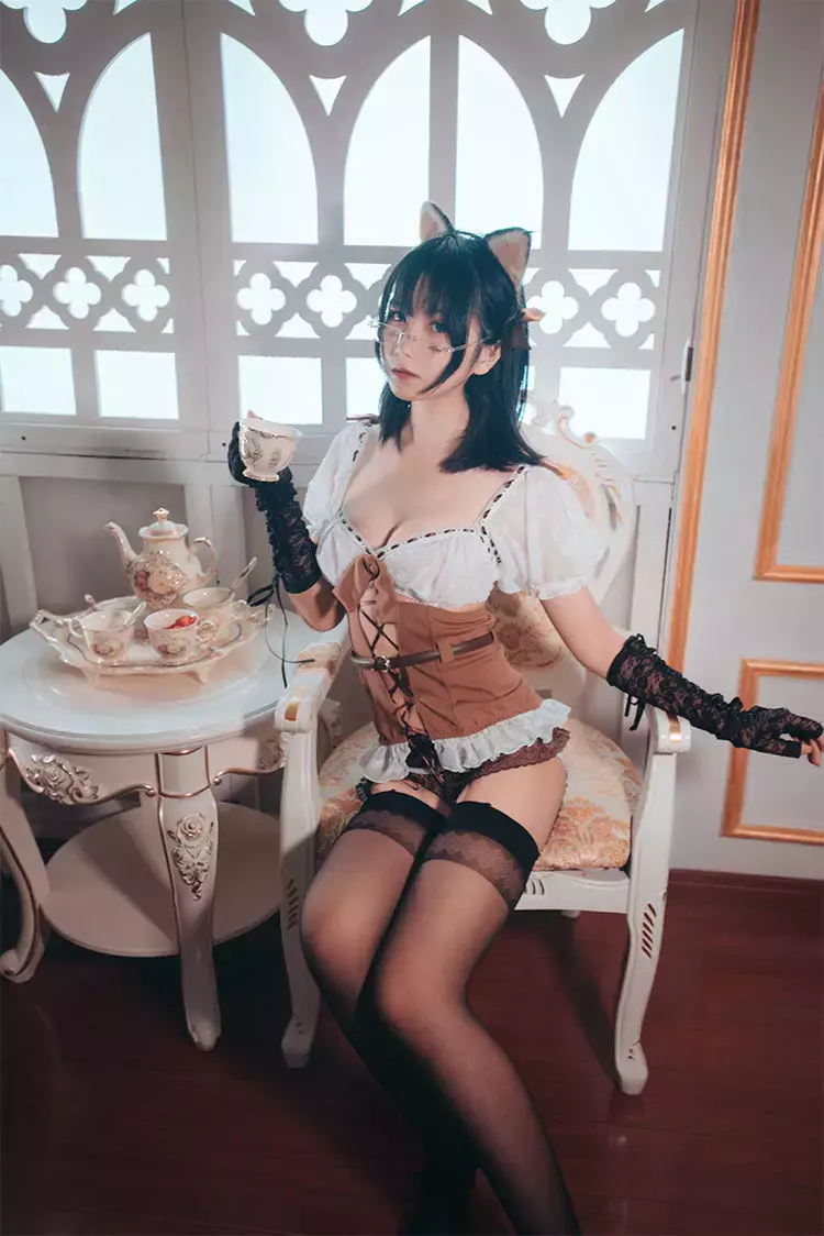 No.010-猫耳娘 [15P] 绝美身材高清美女壁纸写真-丽图社