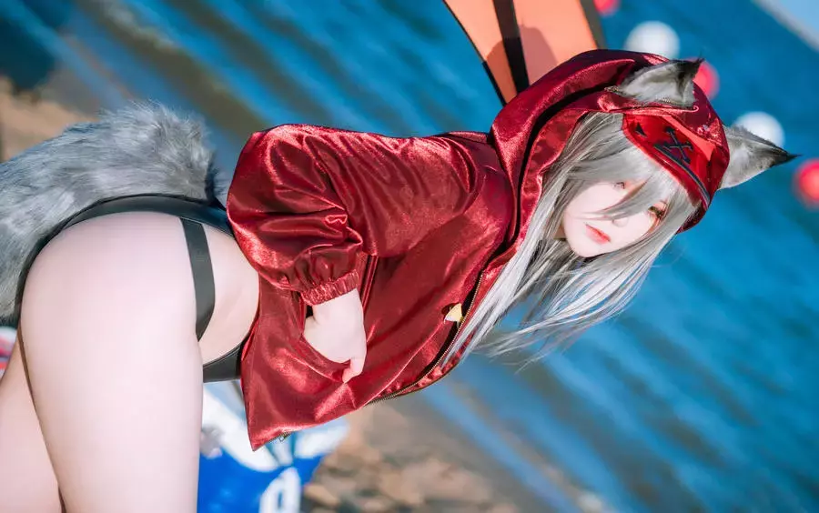 No.005 – 明日方舟 轻风 LB01 红 [12P] 清新熟女写真图 美女写真图-丽图社