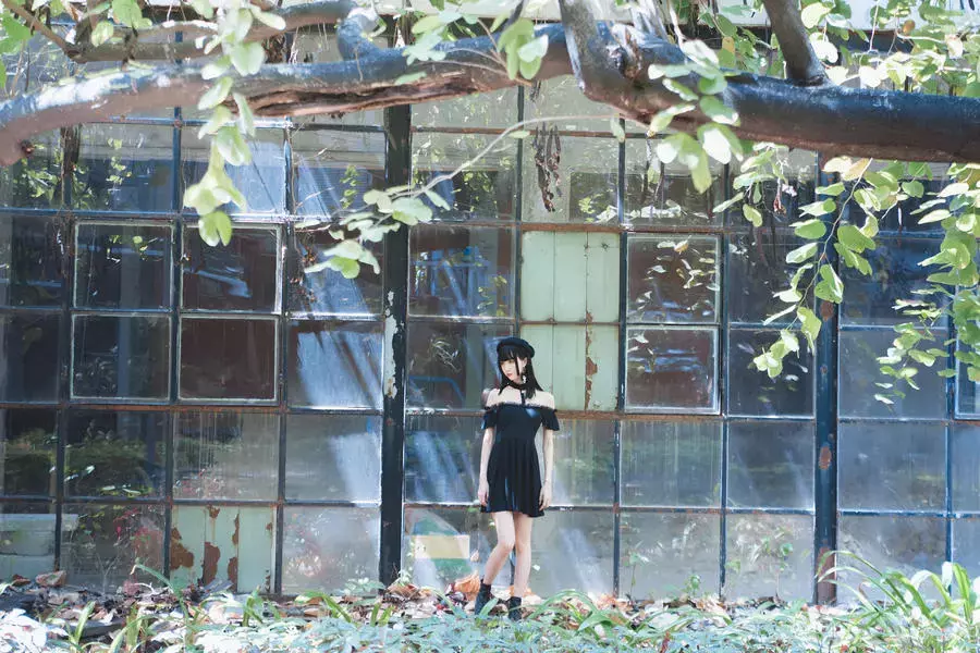 No.079-黑色魅惑 [23P] 百变时尚美女穿搭照片-丽图社